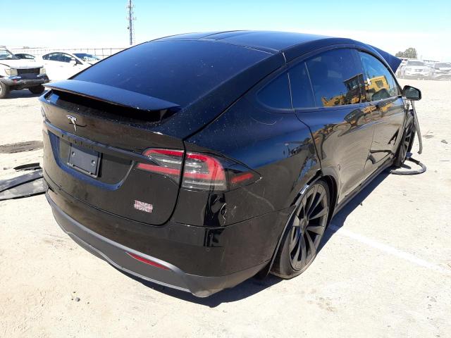 Photo 4 from auction – 2022 TESLA MODEL X with VIN 7SAXCBE61NF338095