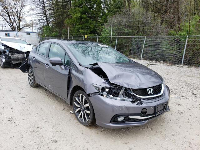 Photo 1 from auction – 2015 HONDA CIVIC EXL with VIN 19XFB2F92FE028713
