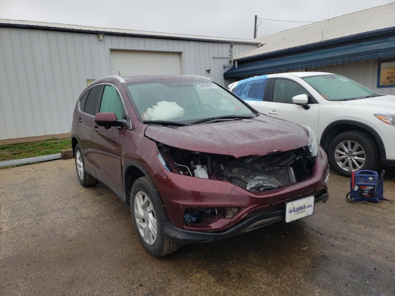 Photo 1 from auction – 2016 HONDA CR-V EXL with VIN 5J6RM4H76GL083120