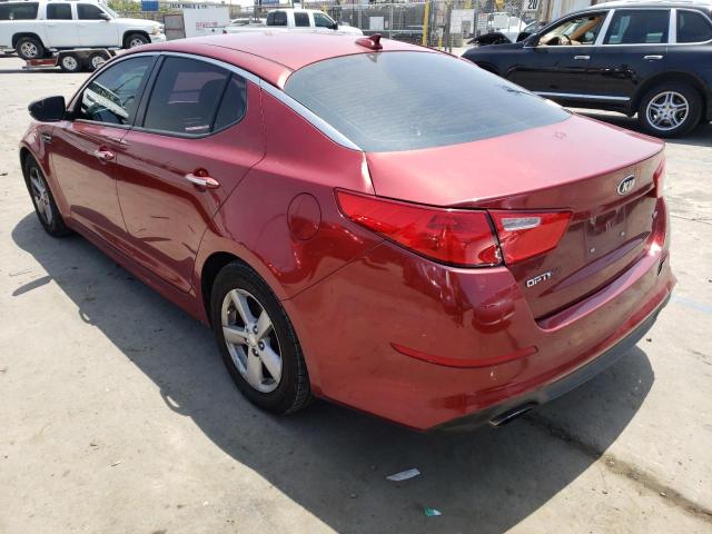 Photo 3 from auction – 2014 KIA OPTIMA LX with VIN 5XXGM4A74EG327268