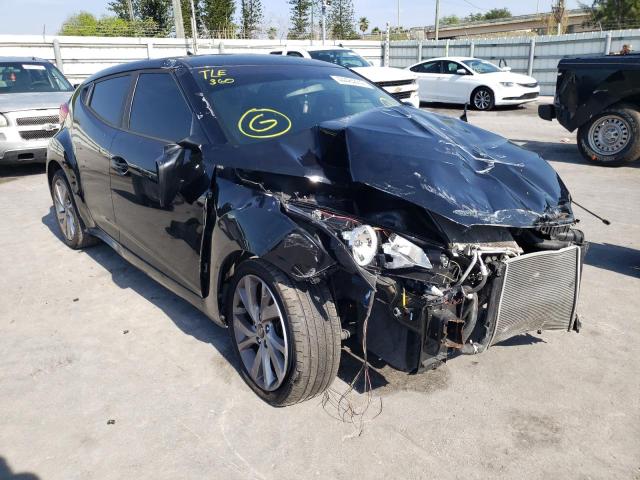 HYUNDAI VELOSTER 2017 with VIN KMHTC6AD8HU323818 - Photo from auction