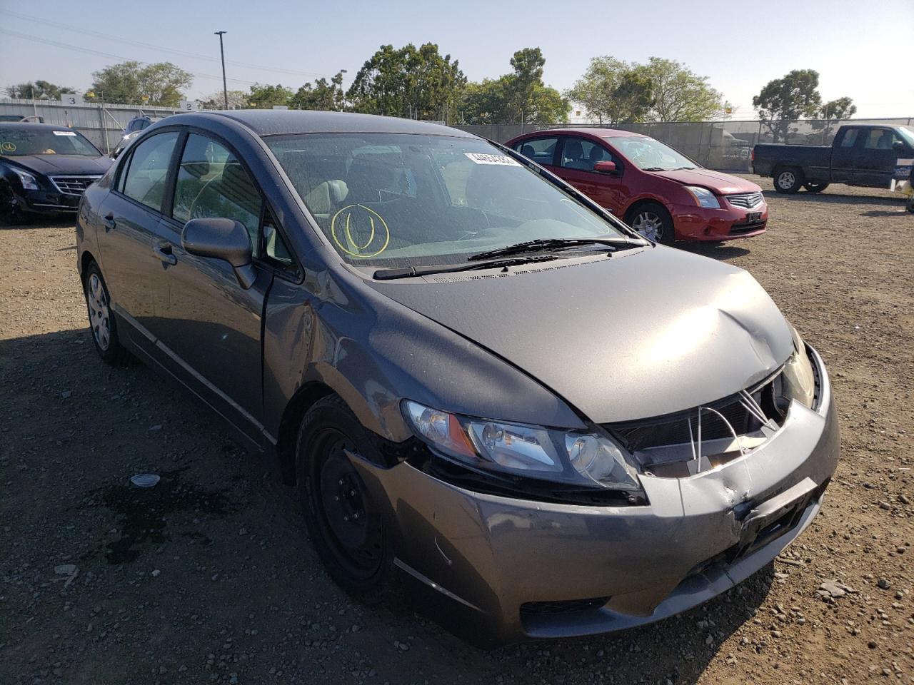 Photo 1 from auction – 2010 HONDA CIVIC LX with VIN 19XFA1F53AE048374