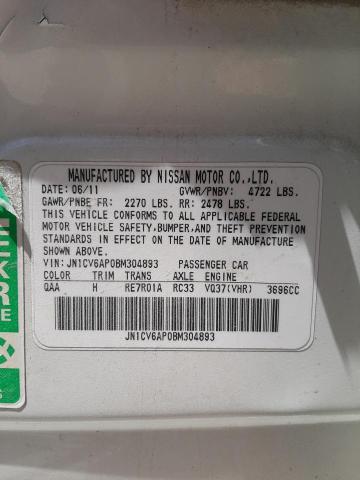 Photo 10 from auction – 2011 INFINITI G37 BASE with VIN JN1CV6AP0BM304893