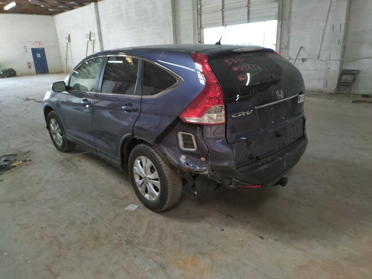 Photo 3 from auction – 2013 HONDA CR-V EX with VIN 3CZRM3H53DG702872