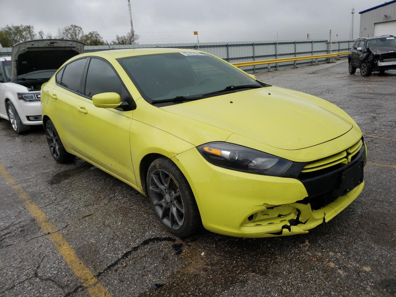 DODGE DART SXT 2013 with VIN 1C3CDFBA2DD106530 - Photo from auction