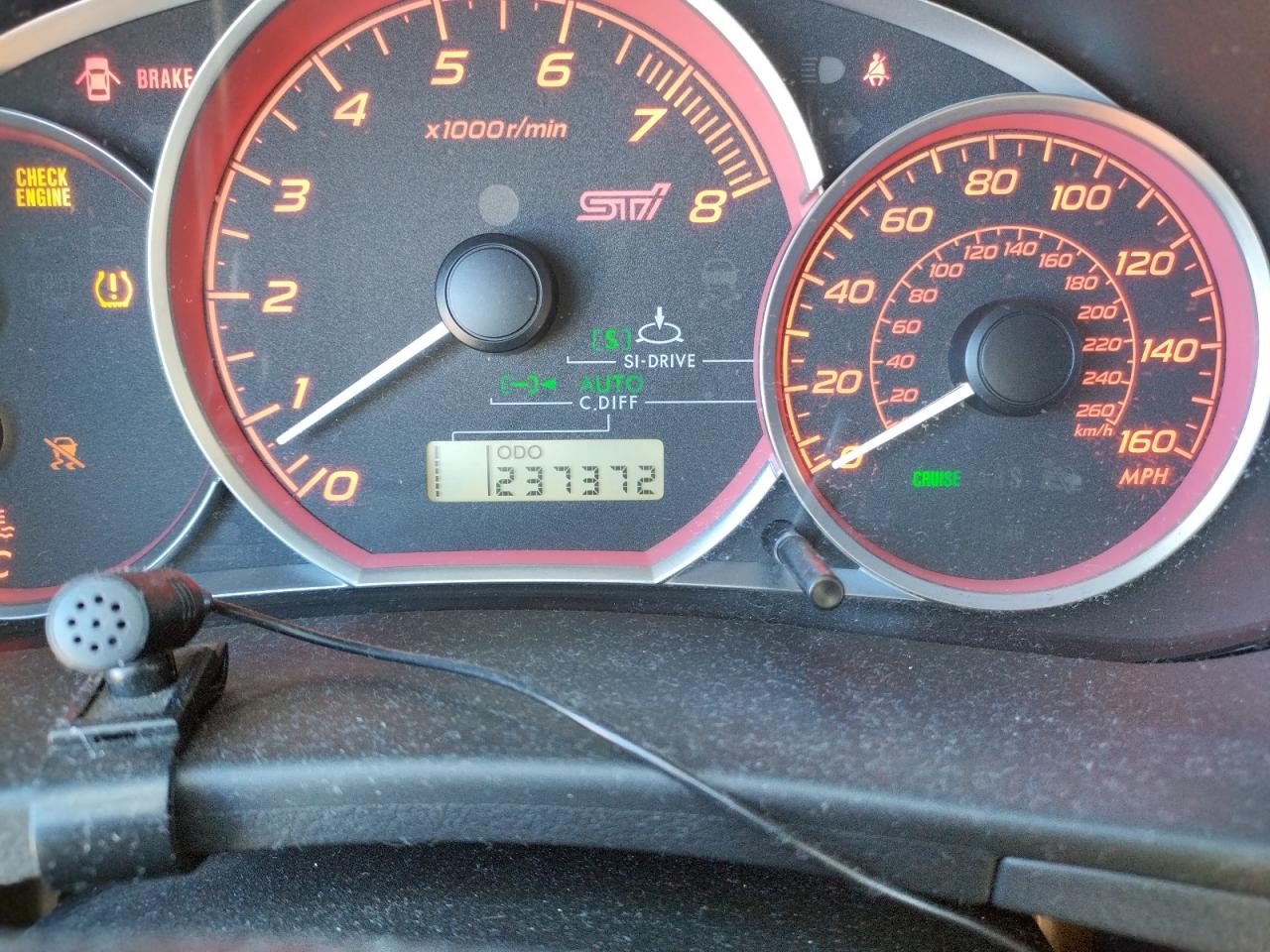Photo 8 from auction – 2008 SUBARU IMPREZA WR with VIN JF1GR89648L824948