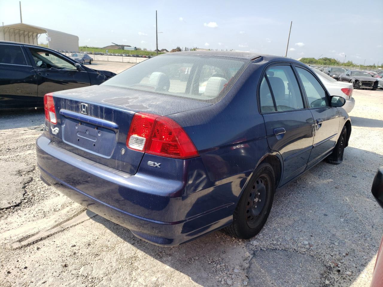 Photo 4 from auction – 2005 HONDA CIVIC EX with VIN 2HGES25885H501992