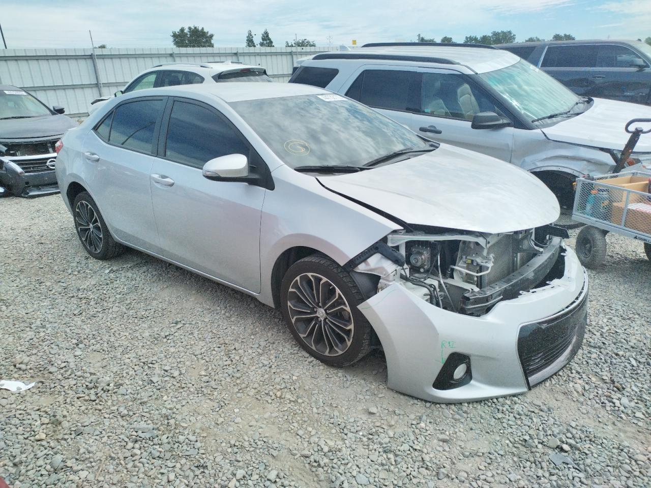 TOYOTA COROLLA L 2016 with VIN 5YFBURHE9GP536298 - Photo from auction