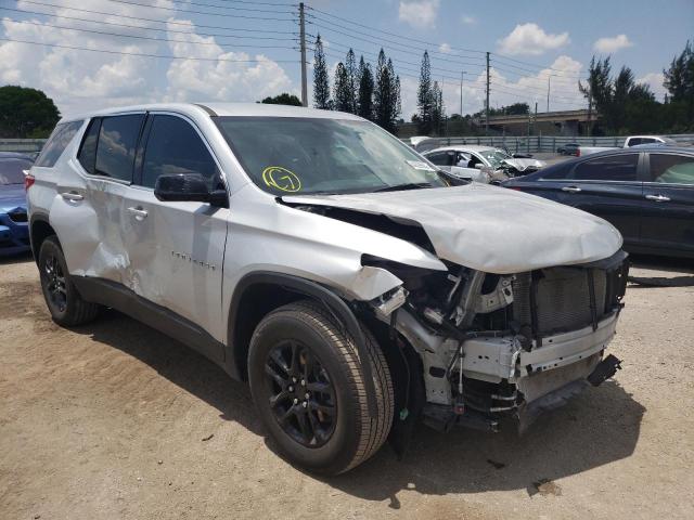 CHEVROLET TRAVERSE L 2021 with VIN 1GNERFKW1MJ104701 - Photo from auction