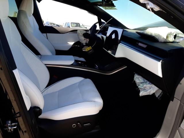 Photo 5 from auction – 2022 TESLA MODEL X with VIN 7SAXCBE61NF338095