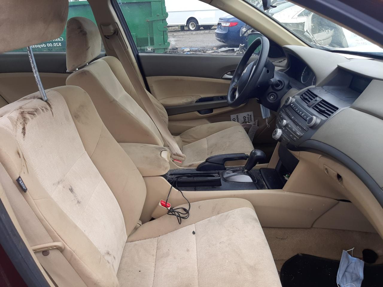 Photo 5 from auction – 2010 HONDA ACCORD with VIN 1HGCP2F49AA080149