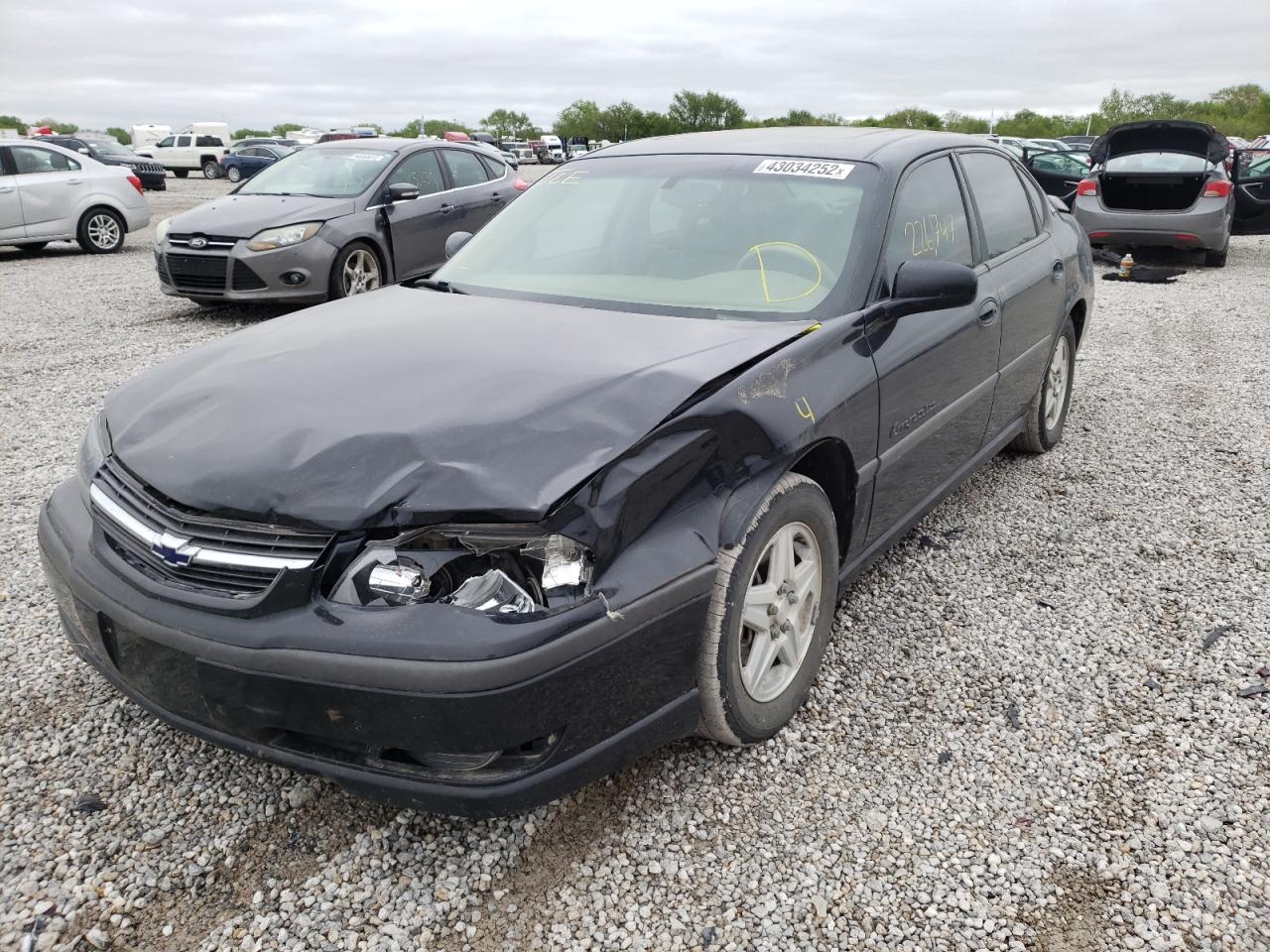 Photo 9 from auction – 2003 CHEVROLET IMPALA LS with VIN 2G1WH52K339194556