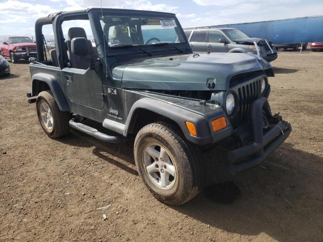 JEEP WRANGLER X 2004 with VIN 1J4FA39S24P702163 - Photo from auction