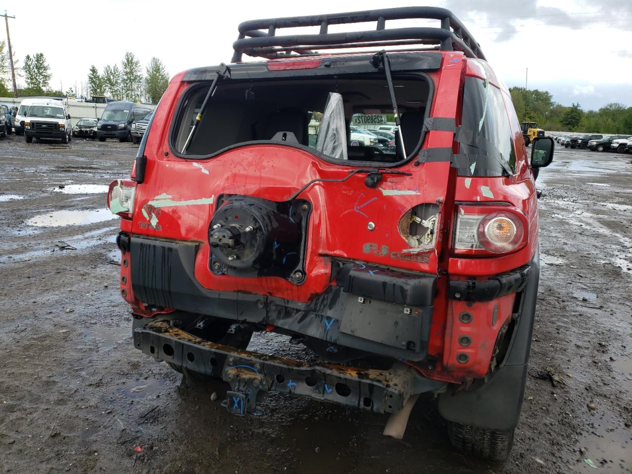 Photo 9 from auction – 2012 TOYOTA FJ CRUISER with VIN JTEBU4BF3CK140344