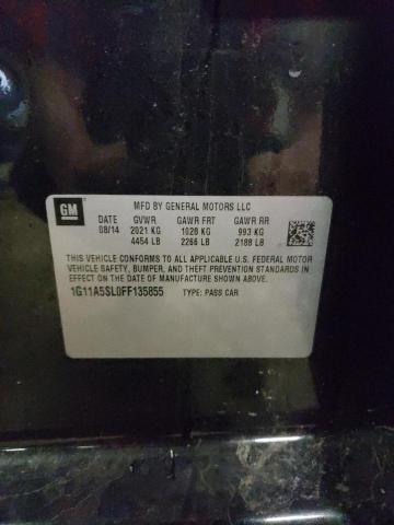 Photo 10 from auction – 2015 CHEVROLET MALIBU LS with VIN 1G11A5SL0FF135855