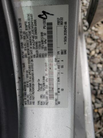Photo 10 from auction – 2014 FORD FIESTA SE with VIN 3FADP4EJ3EM241440