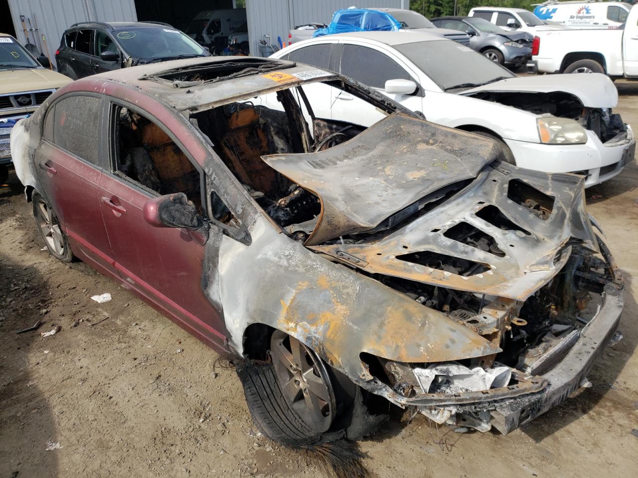 Photo 9 from auction – 2008 HONDA CIVIC EX with VIN 1HGFA16878L034507