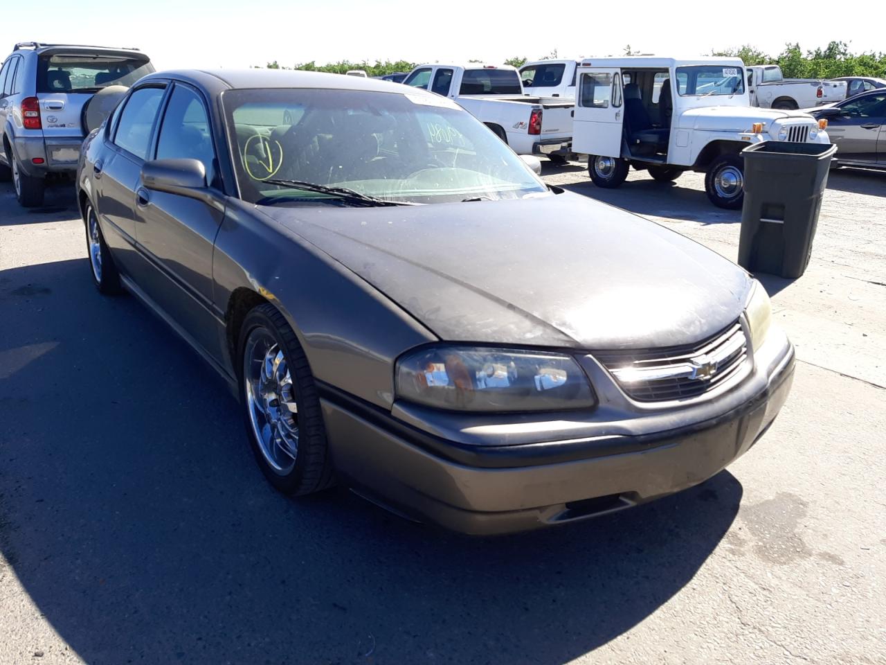 CHEVROLET IMPALA 2002 with VIN 2G1WF55E929296566 - Photo from auction