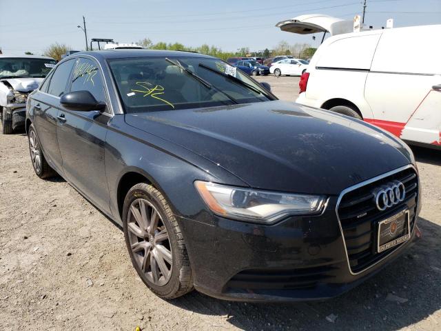 AUDI A6 PREMIUM 2014 with VIN WAUGFAFC4EN162791 - Photo from auction