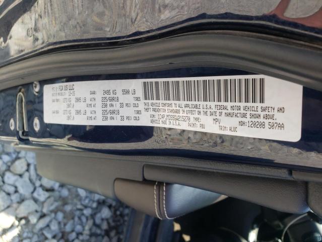 Photo 10 from auction – 2016 JEEP CHEROKEE L with VIN 1C4PJMDS9GW215270