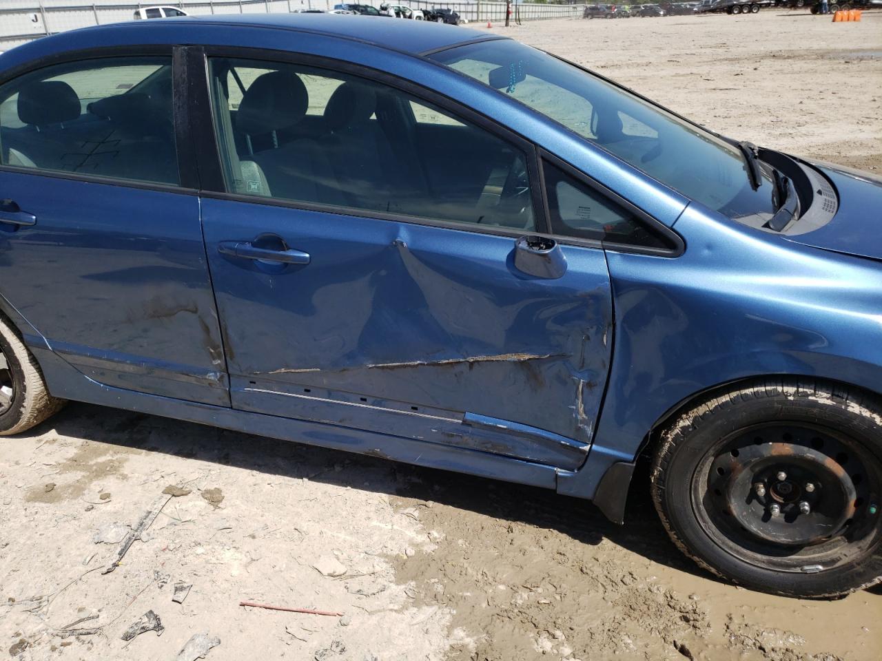 Photo 9 from auction – 2008 HONDA CIVIC LX with VIN 1HGFA16568L057301