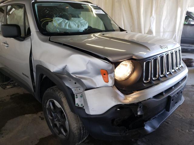 Photo 9 from auction – 2017 JEEP RENEGADE S with VIN ZACCJBAB6HPE84221