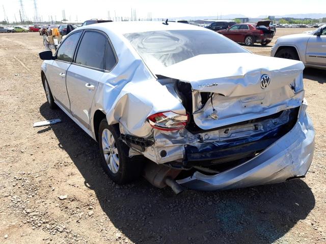 Photo 3 from auction – 2013 VOLKSWAGEN PASSAT S with VIN 1VWAP7A33DC032850