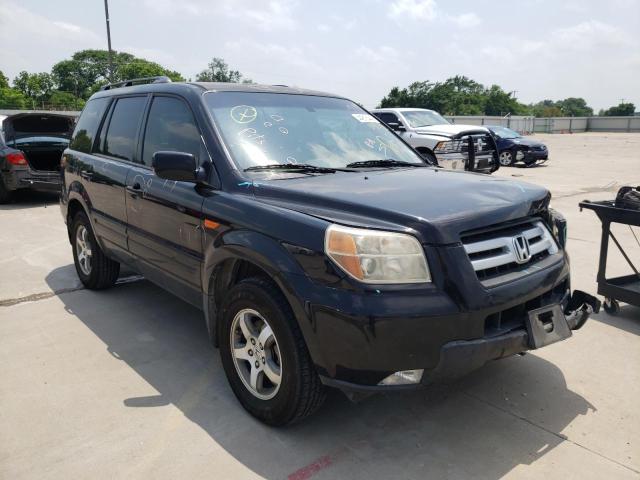 HONDA PILOT EXL 2007 with VIN 5FNYF28627B003712 - Photo from auction