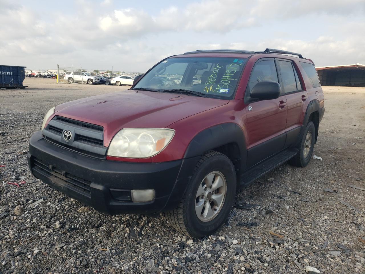 Photo 2 from auction – 2003 TOYOTA 4RUNNER SR with VIN JTEZU14R538005691