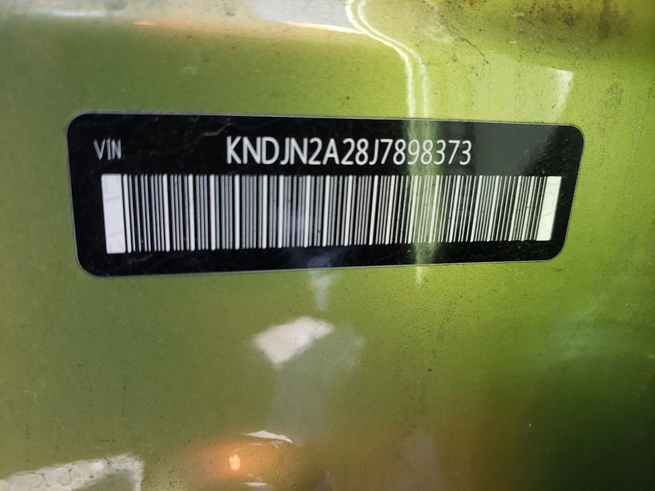Photo 10 from auction – 2018 KIA SOUL with VIN KNDJN2A28J7898373