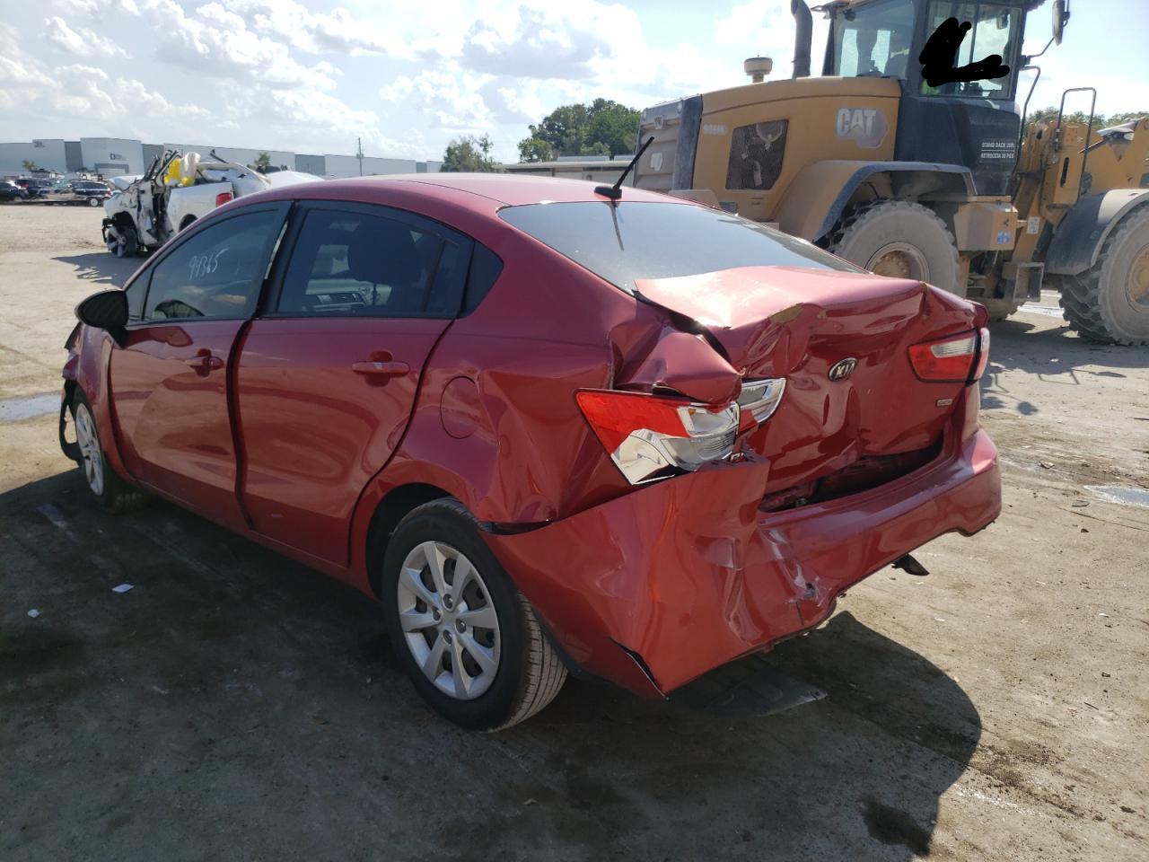 Photo 18 from auction – 2015 KIA RIO LX with VIN KNADM4A30F6501141