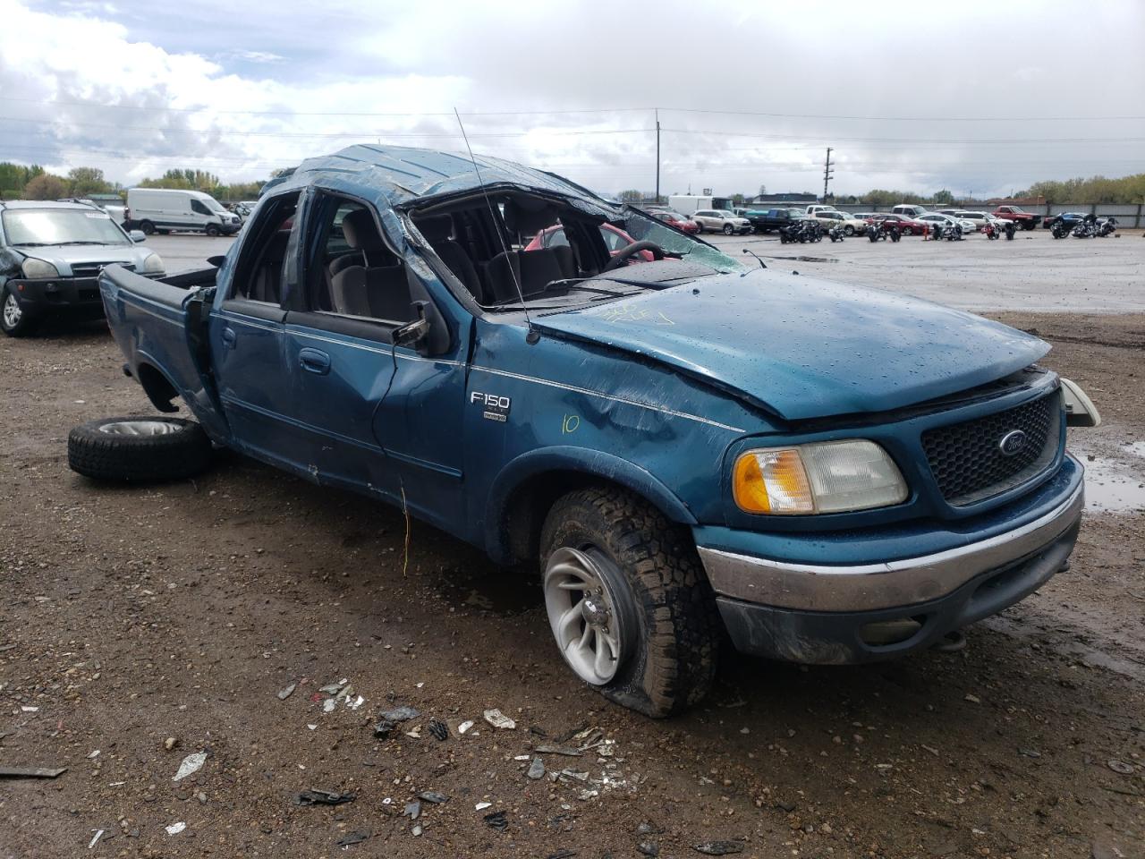 FORD F150 SUPER 2001 with VIN 1FTRW08L41KF48593 - Photo from auction