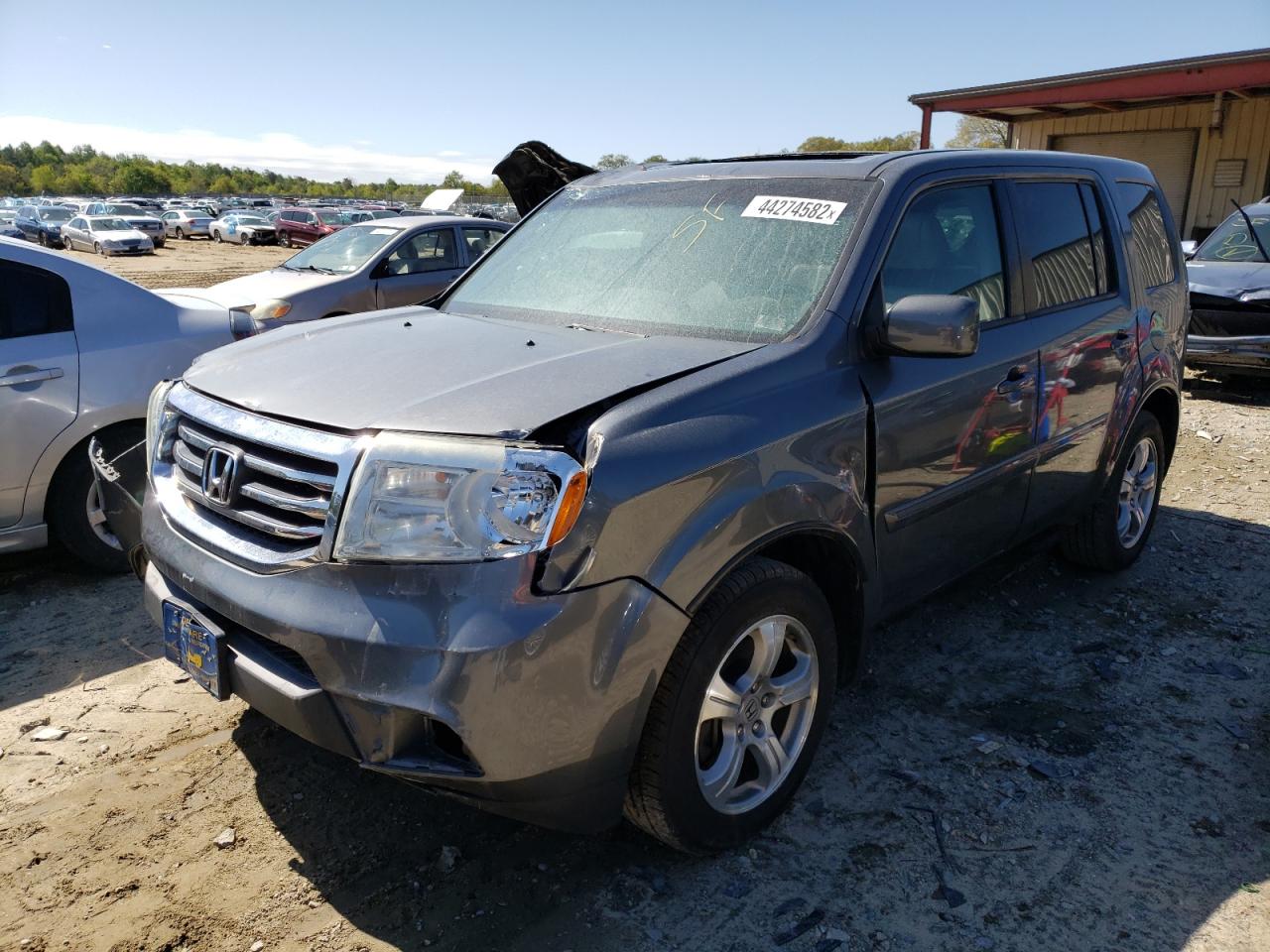 Photo 2 from auction – 2013 HONDA PILOT EXL with VIN 5FNYF4H65DB048571