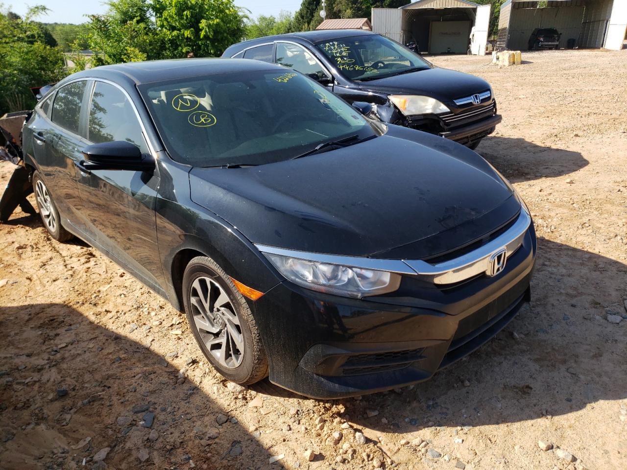 HONDA CIVIC EX 2017 with VIN 19XFC2F78HE020999 - Photo from auction