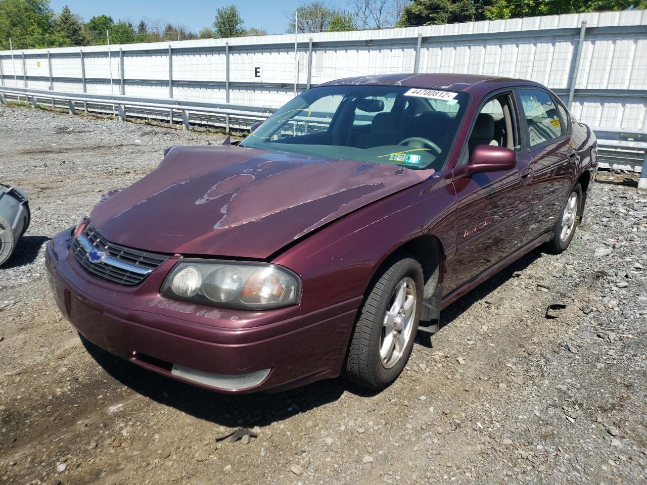 Photo 2 from auction – 2004 CHEVROLET IMPALA LS with VIN 2G1WH52KX49164570