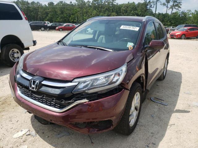 Photo 2 from auction – 2015 HONDA CR-V EXL with VIN 2HKRM3H74FH547458