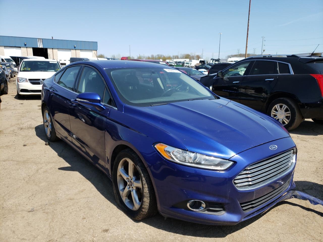FORD FUSION SE 2014 with VIN 1FA6P0HD4E5351720 - Photo from auction