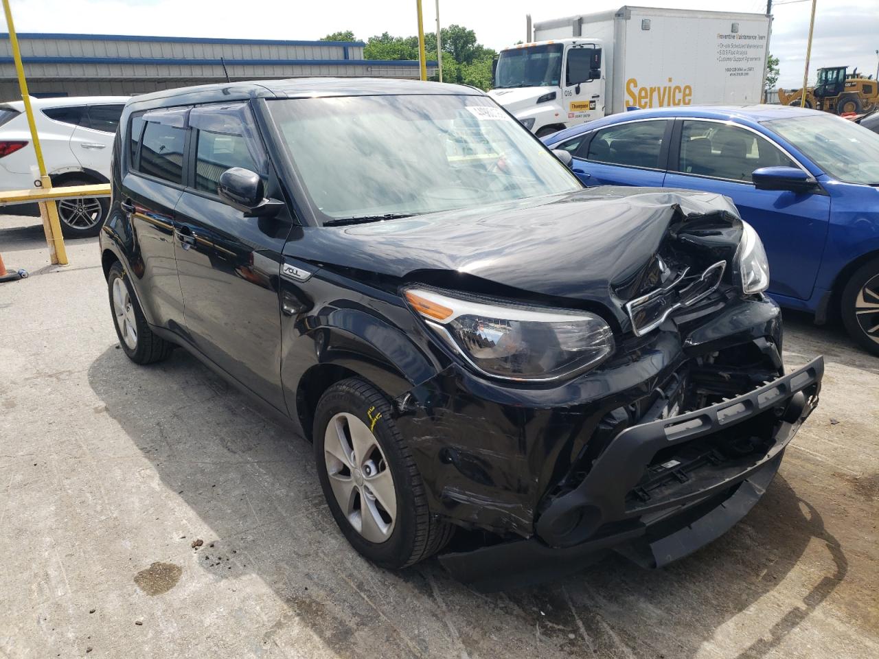 KIA SOUL 2015 with VIN KNDJN2A21F7789843 - Photo from auction