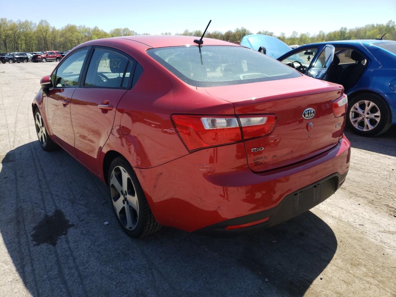 Photo 3 from auction – 2012 KIA RIO EX with VIN KNADN4A30C6047174