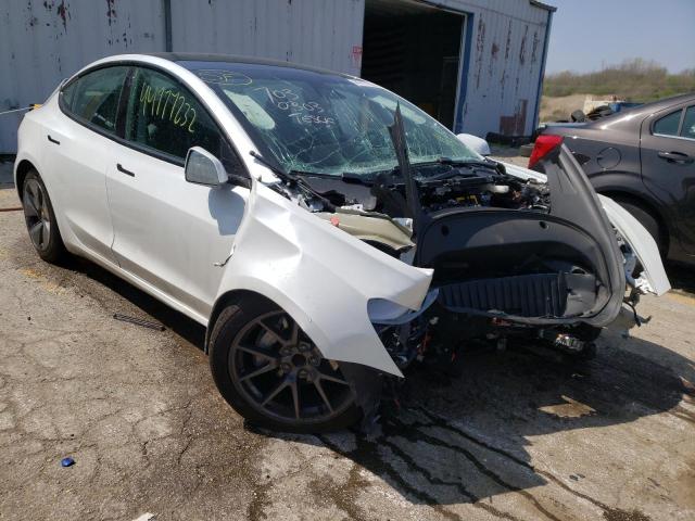 TESLA MODEL 3 2021 with VIN 5YJ3E1EA9MF866681 - Photo from auction