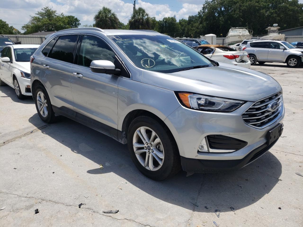 FORD EDGE SEL 2020 with VIN 2FMPK3J94LBA44895 - Photo from auction