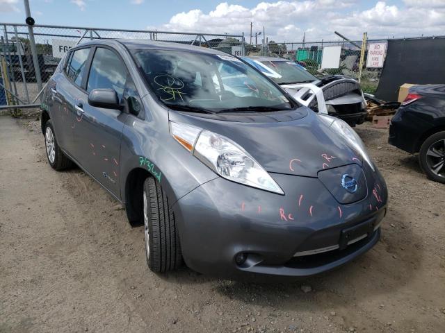 NISSAN LEAF S 2016 with VIN 1N4AZ0CP3GC310841 - Photo from auction