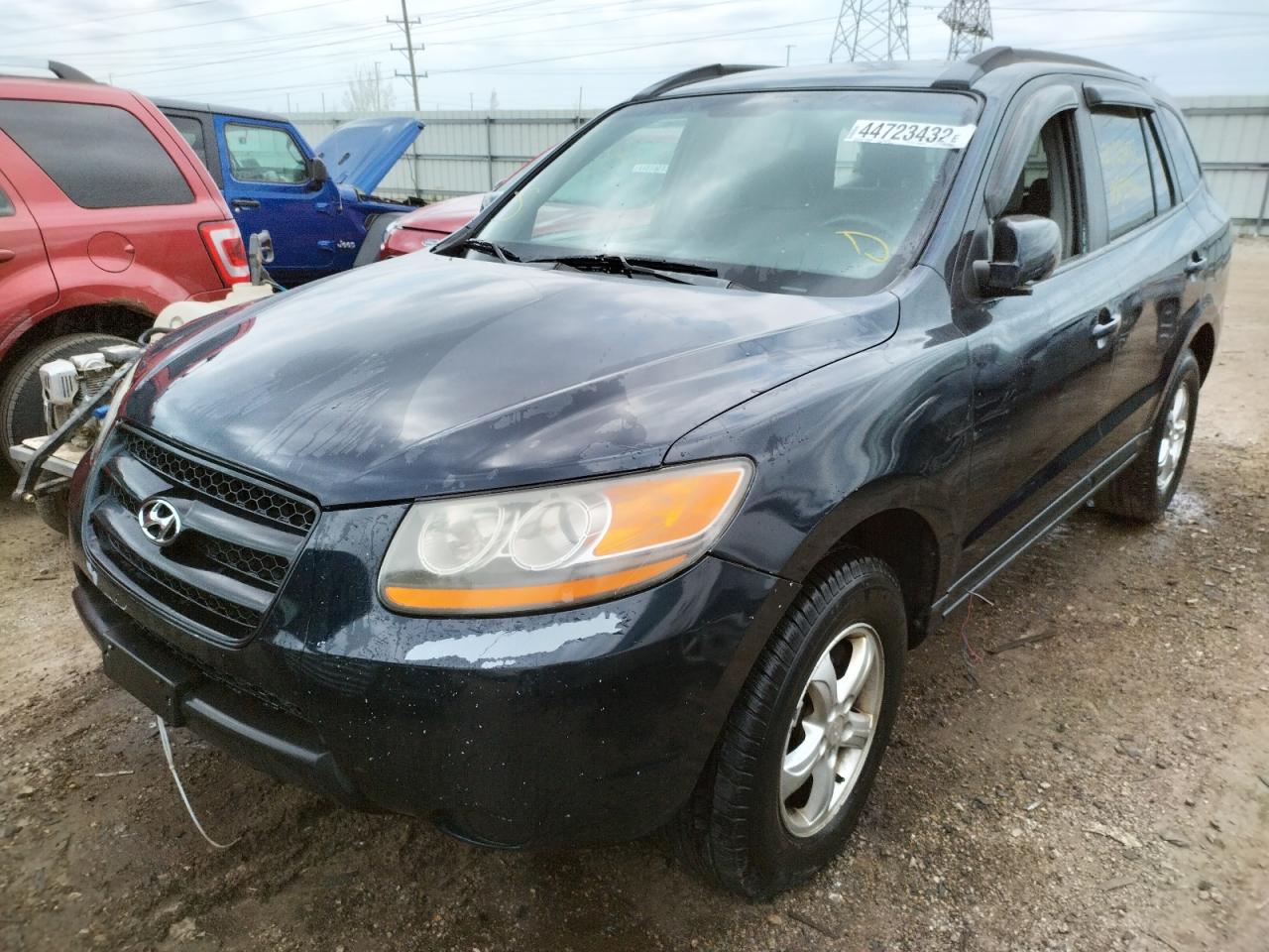 Photo 2 from auction – 2008 HYUNDAI SANTA FE G with VIN 5NMSG13D78H173356