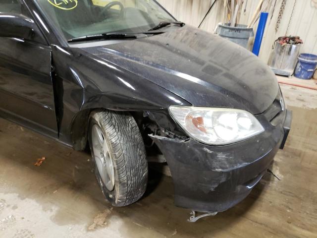 Photo 9 from auction – 2004 HONDA CIVIC EX with VIN 2HGES26784H628813