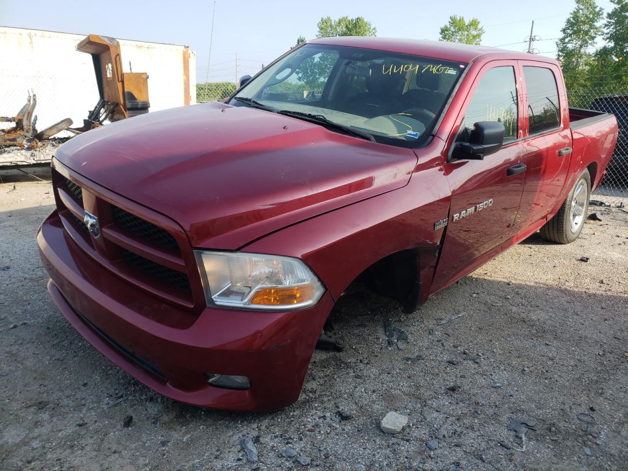 Photo 2 from auction – 2012 DODGE RAM 1500 S with VIN 1C6RD6KTXCS208263