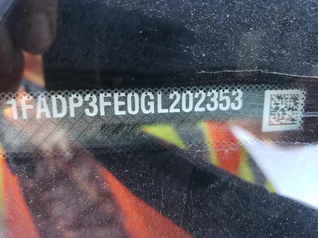 Photo 10 from auction – 2016 FORD FOCUS SE with VIN 1FADP3FE0GL202353