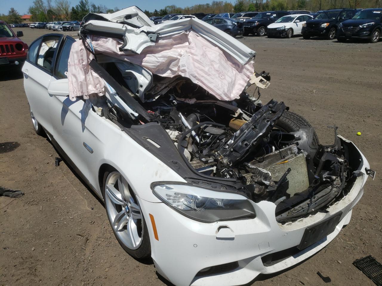 BMW 535 XI 2013 with VIN WBAFU7C5XDDU69770 - Photo from auction