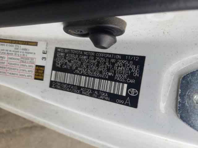 Photo 10 from auction – 2013 TOYOTA SCION TC with VIN JTKJF5C70D3059474