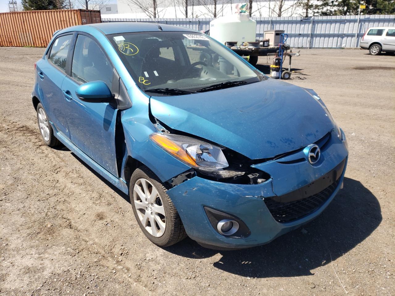MAZDA MAZDA2 2011 with VIN JM1DE1HY9B0111619 - Photo from auction