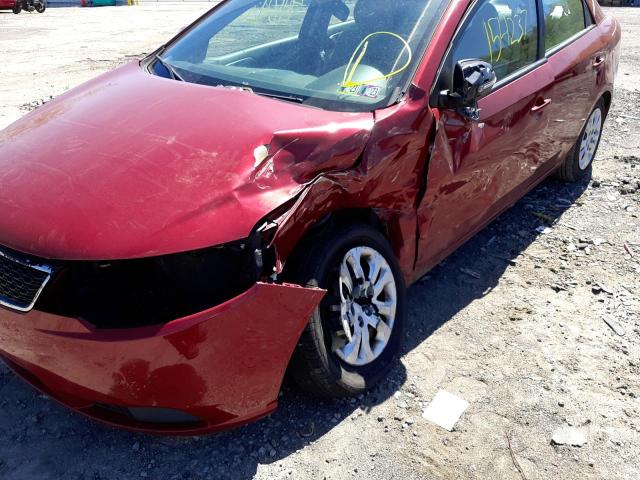 Photo 9 from auction – 2011 KIA FORTE with VIN KNAFU4A26B5435016